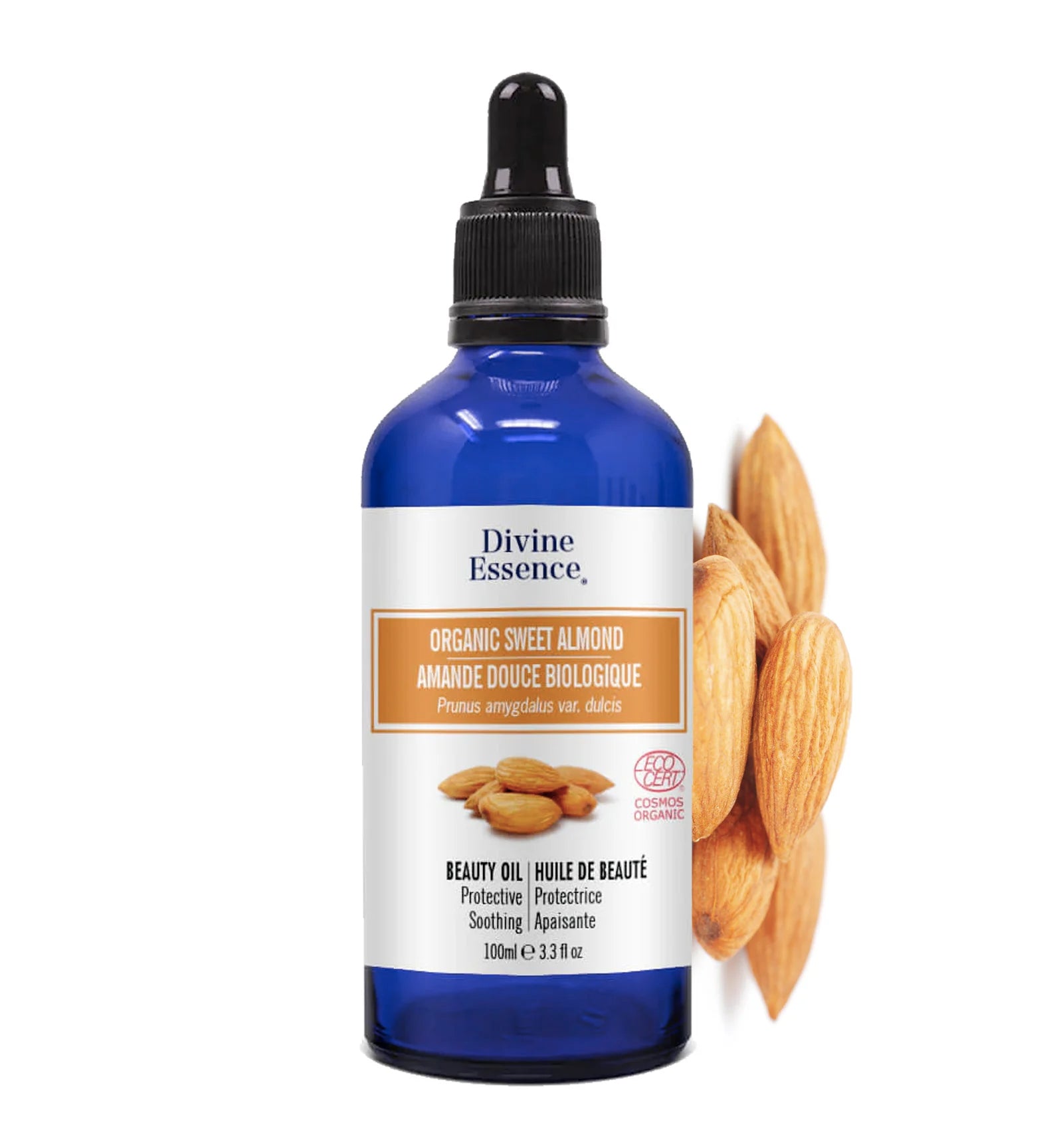 Huile d'Amande Douce biologique - Divine Essence - 100ml